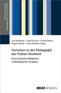 Cover: Forschen in der P&auml;dagogik der fr&uuml;hen Kindheit - Juventa Verlag ein Imprint der Beltz Verlagsgruppe GmbH & Co. KG