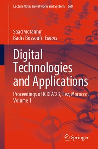 Enlarge image Cover: Digital Technologies and Applications - Springer