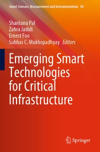 Enlarge image Cover: Emerging Smart Technologies for Critical Infrastructure - Springer