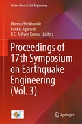 Cover: Proceedings of 17th Symposium on Earthquake Engineering (Vol. 3) - Springer