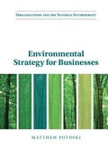 Cover: Environmental Strategy for Businesses - Cambridge University Press