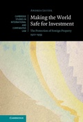 Bild: Making the World Safe for Investment - Cambridge University Press
