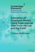Bild: Estimation of Structural Models Using Experimental Data From the Lab and the Field - Cambridge University Press