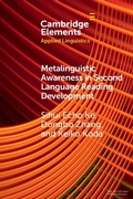 Cover: Metalinguistic Awareness in Second Language Reading Development - Cambridge University Press