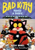 Cover: Bad Kitty Makes a Movie (Graphic Novel) - Roaring Brook Press