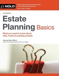 Cover: Estate Planning Basics - NOLO