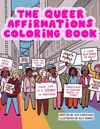 Enlarge image Cover: Queer Affirmations Coloring Book - Microcosm Publishing