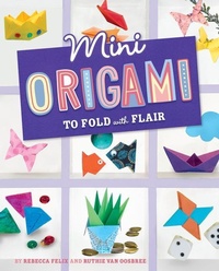 Enlarge image Cover: Mini Origami to Fold with Flair - Capstone Press