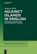 Abbildung von: Adjunct Islands in English - De Gruyter Mouton
