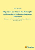 Cover: Allgemeine Geschichte der Philosophie mit besonderer Beruecksichtigung der Religionen - Literaricon Verlag
