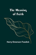 Cover: The Meaning of Faith - ALPHA EDITION