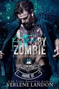 Cover: Bitten by Zombie (Royal Bastards MC - Provo Chapter, #1) - Verlene Landon