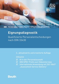 Abbildung von: Eignungsdiagnostik - DIN Media