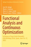 Cover: Functional Analysis and Continuous Optimization - Springer