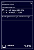 Cover: Die neue Europ&auml;ische Staatsanwaltschaft - Nomos
