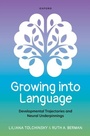 Cover: Growing into Language - OUP eBook