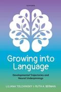 Cover: Growing into Language - OUP eBook
