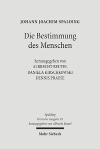 Abbildung von: Kritische Ausgabe - Mohr Siebeck