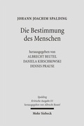 Cover: Kritische Ausgabe - Mohr Siebeck