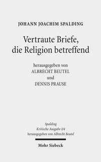 Abbildung von: Kritische Ausgabe - Mohr Siebeck