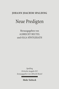 Abbildung von: Kritische Ausgabe - Mohr Siebeck