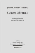 Cover: Kritische Ausgabe - Mohr Siebeck