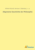 Cover: Allgemeine Geschichte der Philosophie - Literaricon Verlag