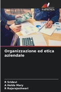 Cover: Organizzazione ed etica aziendale - Edizioni Sapienza