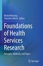 Cover: Foundations of Health Services Research - Springer