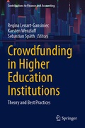 Cover: Crowdfunding in Higher Education Institutions - Springer