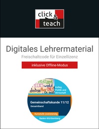 Abbildung von: Kolleg Politik und Wirtschaft - Baden-Württemberg - neu / Gesamtband Gemeinschaftskunde click & teach Box - Buchner, C.C.