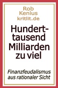 Cover: Hunderttausend Milliarden zu viel - epubli