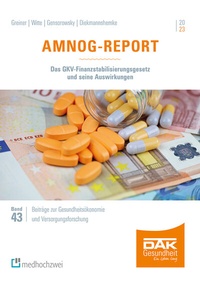 Abbildung von: AMNOG-Report 2023 - medhochzwei Verlag