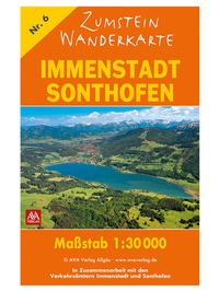 Abbildung von: Zumstein Wanderkarte Immenstadt/Sonthofen - AVA-Agrar
