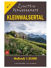 Abbildung von: Zumstein Wanderkarte Kleinwalsertal - AVA-Agrar