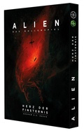 Cover: ALIEN: Das Rollenspiel - Herz der Finsternis - Spielbox - Ulisses Medien und Spiel Distribution GmbH