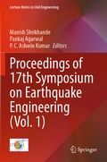 Cover: Proceedings of 17th Symposium on Earthquake Engineering (Vol. 1) - Springer