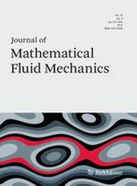 Abbildung von: Journal of Mathematical Fluid Mechanics - Birkhäuser