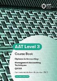 Abbildung von: AAT Management Accounting Techniques - BPP Learning Media