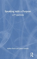 Cover: Speaking with a Purpose - Routledge