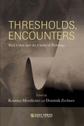 Cover: Thresholds, Encounters - State University of New York Press