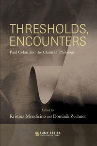 Enlarge image Cover: Thresholds, Encounters - State University of New York Press