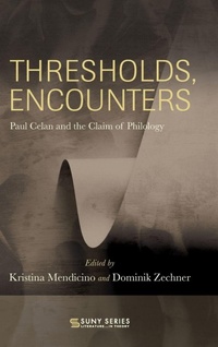 Enlarge image Cover: Thresholds, Encounters - State University of New York Press
