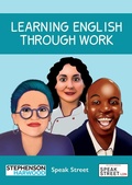 Cover: Learning English through work - Speak Street
