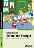 Cover: Lernstationen: Strom und Energie - Persen Verlag