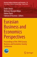 Cover: Eurasian Business and Economics Perspectives - Springer