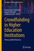 Cover: Crowdfunding in Higher Education Institutions - Springer