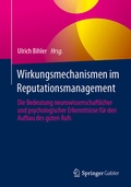 Cover: Wirkungsmechanismen im Reputationsmanagement - Springer Gabler