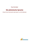 Cover: Die phoenizische Sprache - Literaricon Verlag