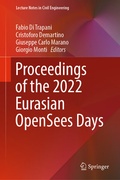 Cover: Proceedings of the 2022 Eurasian OpenSees Days - Springer